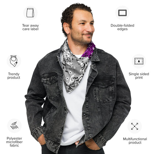 Demisexual Pride Wave Bandana